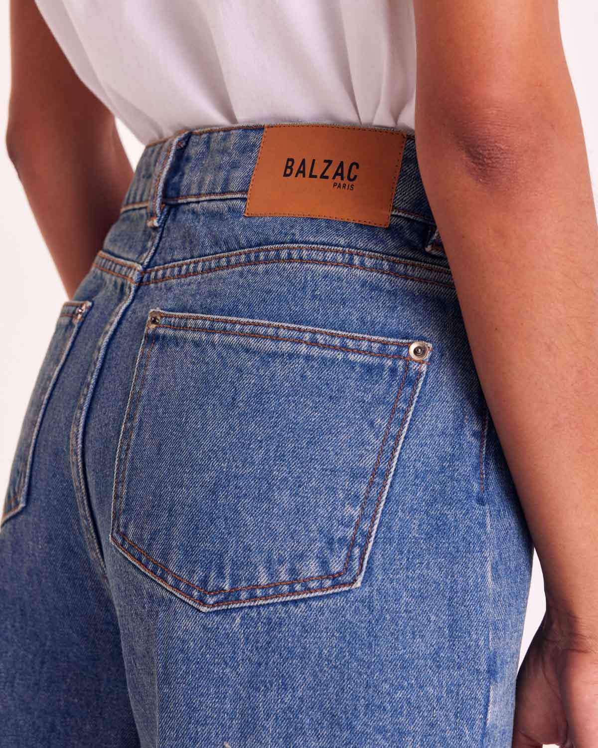 Jean Roméo bleu vintage