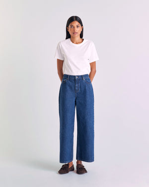 Jean Romeo bleu indigo