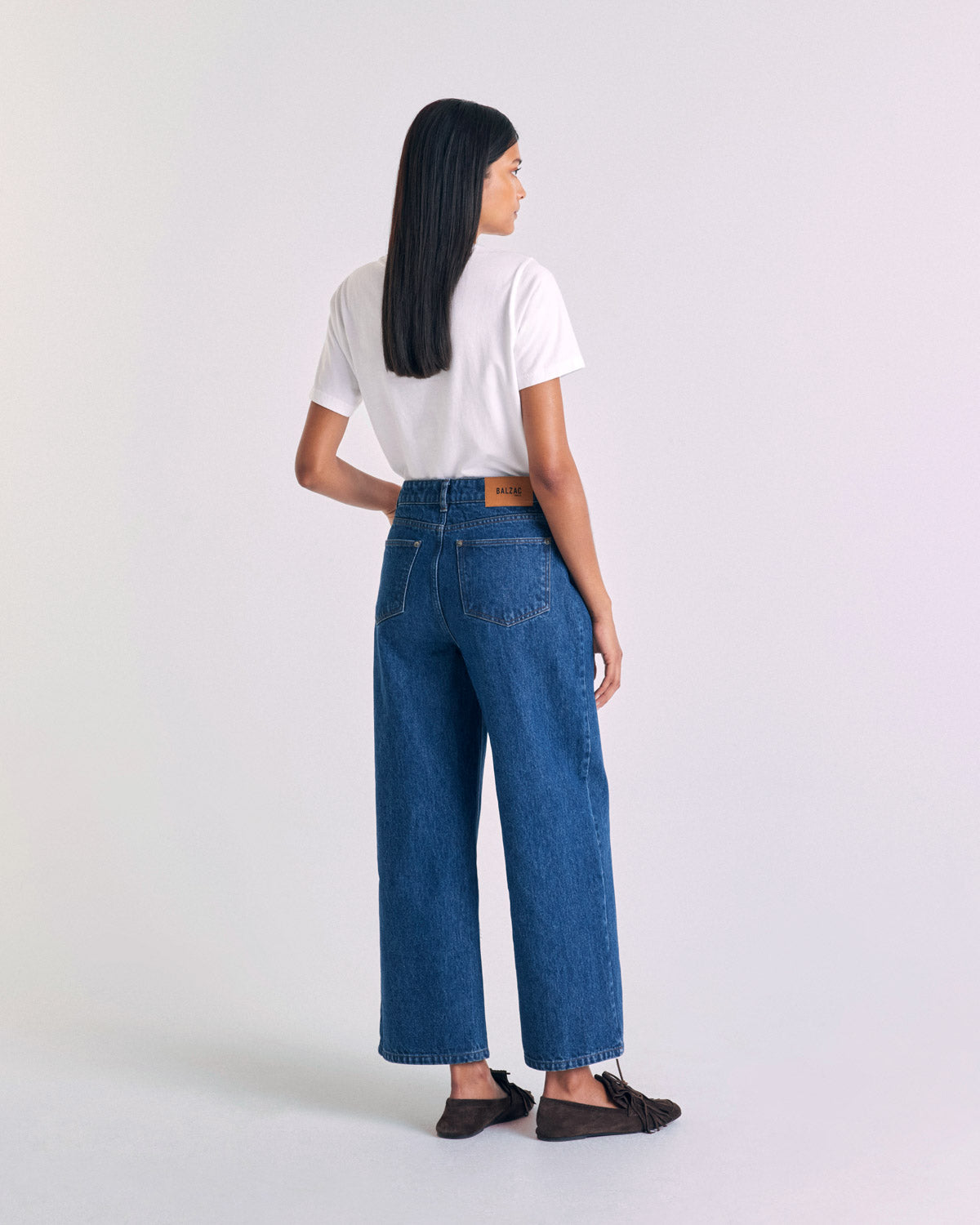 Indigo blue jeans