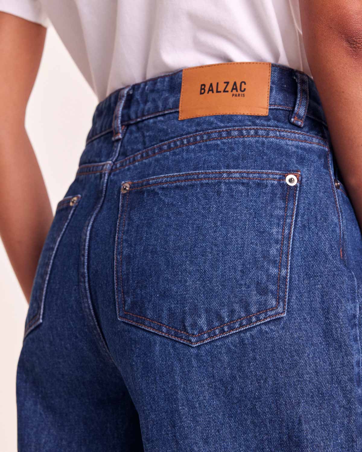 Indigo blue jeans