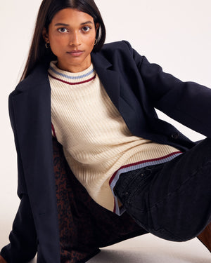 Pacome dark navy blue jacket