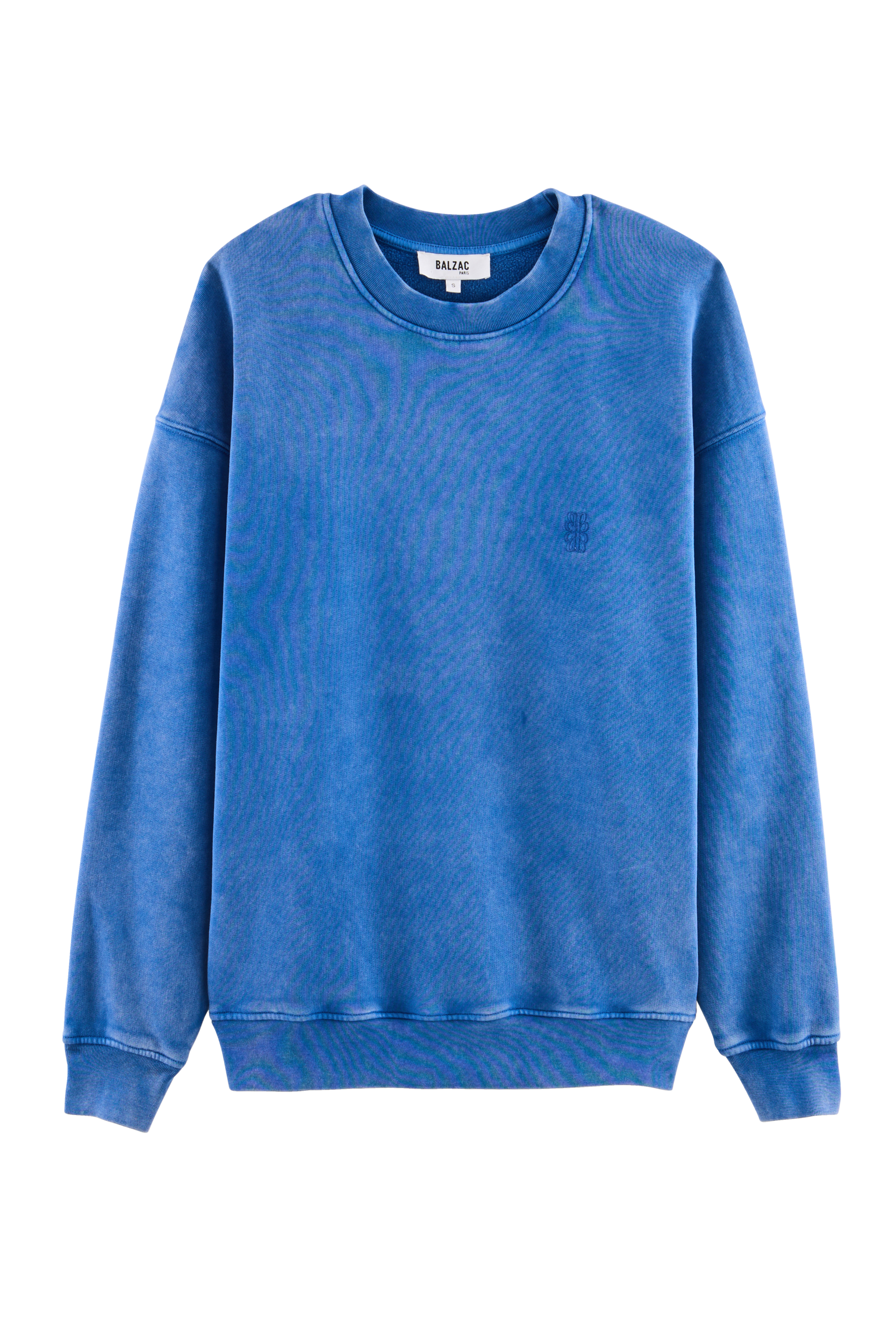 Sweatshirt Virgile blue délavé