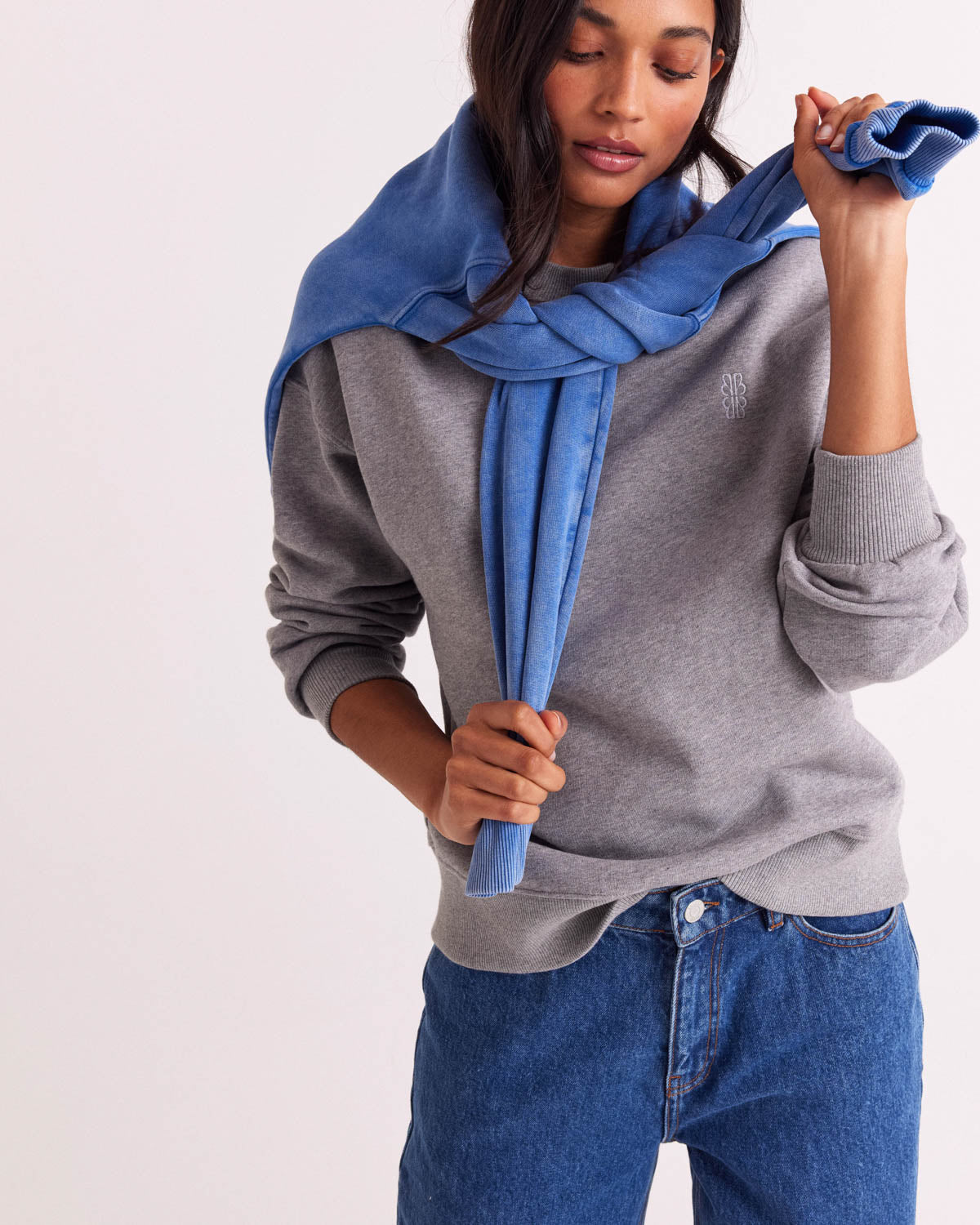 Sweatshirt Virgile heather gray