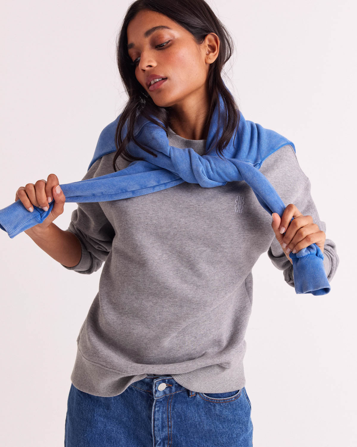 Sweatshirt Virgile heather gray