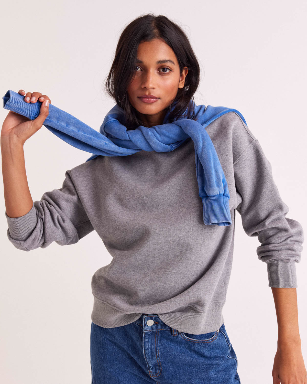 Sweatshirt Virgile heather gray