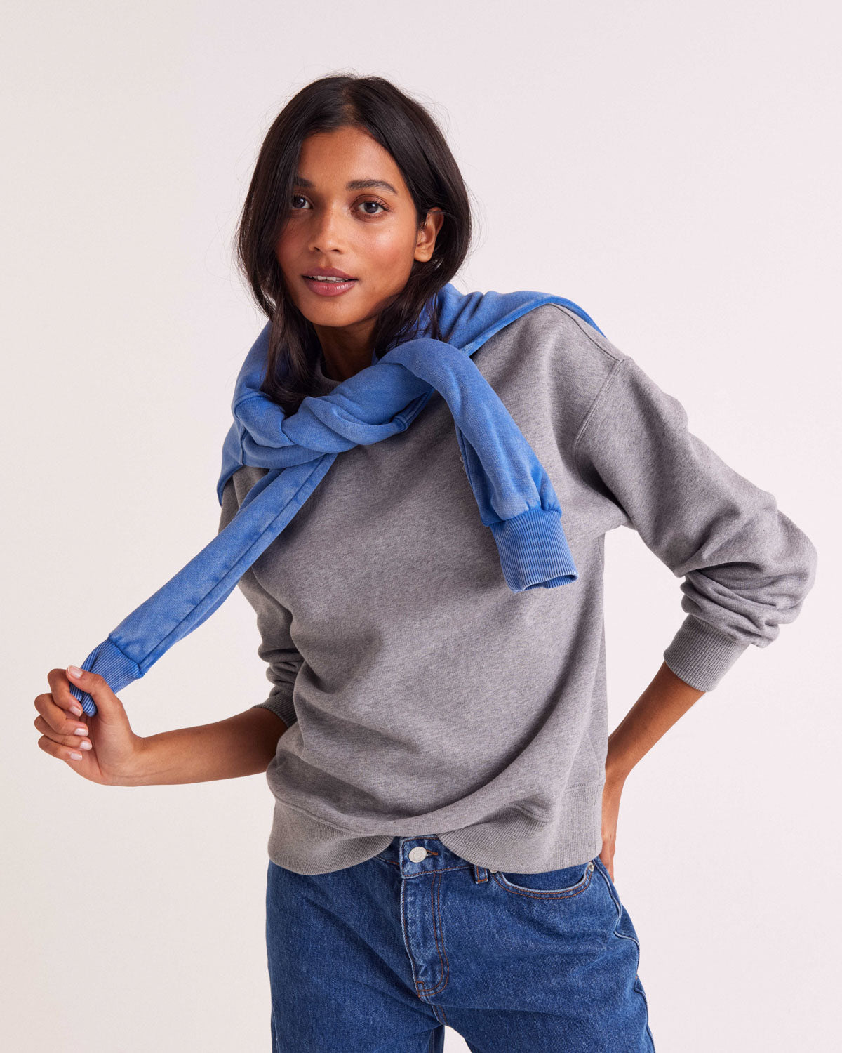 Sweatshirt Virgile heather gray