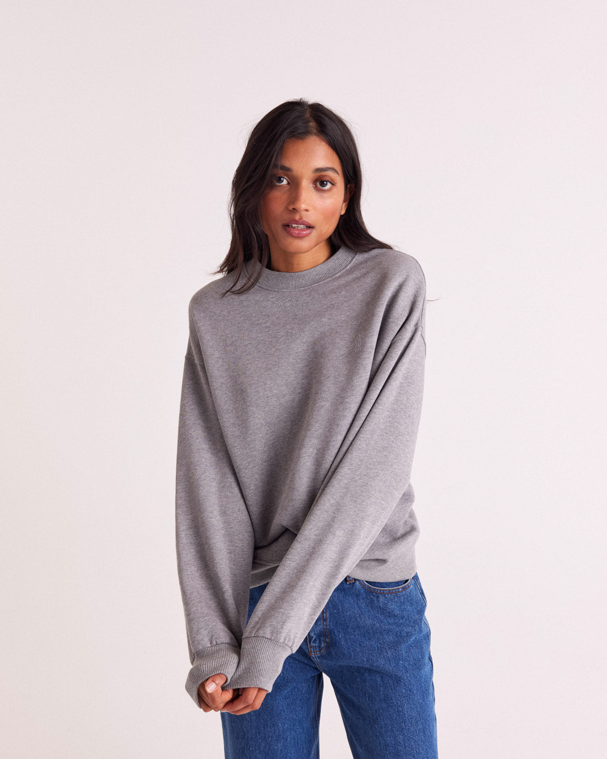 Sweatshirt Virgile heather gray