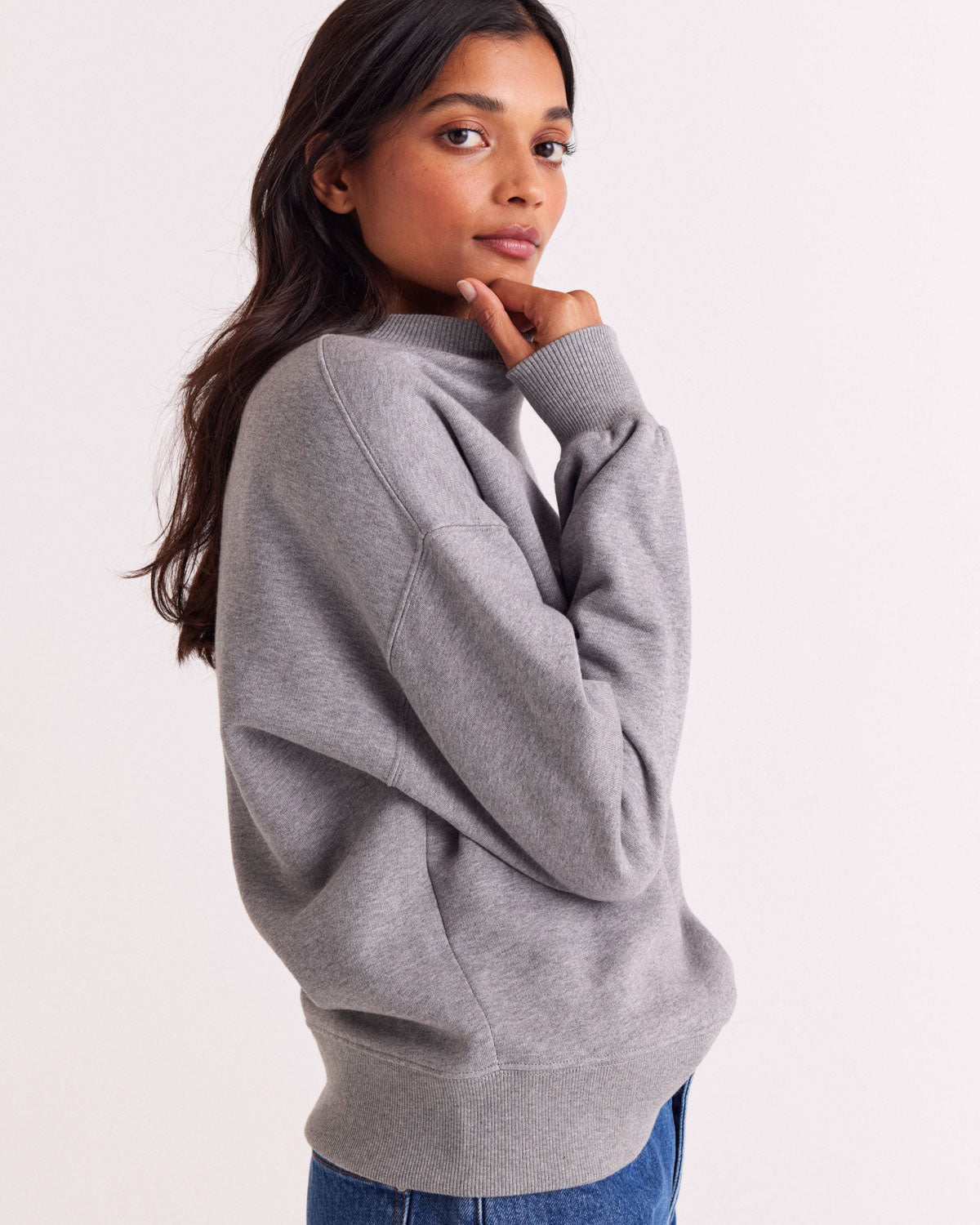 Sweatshirt Virgile heather gray