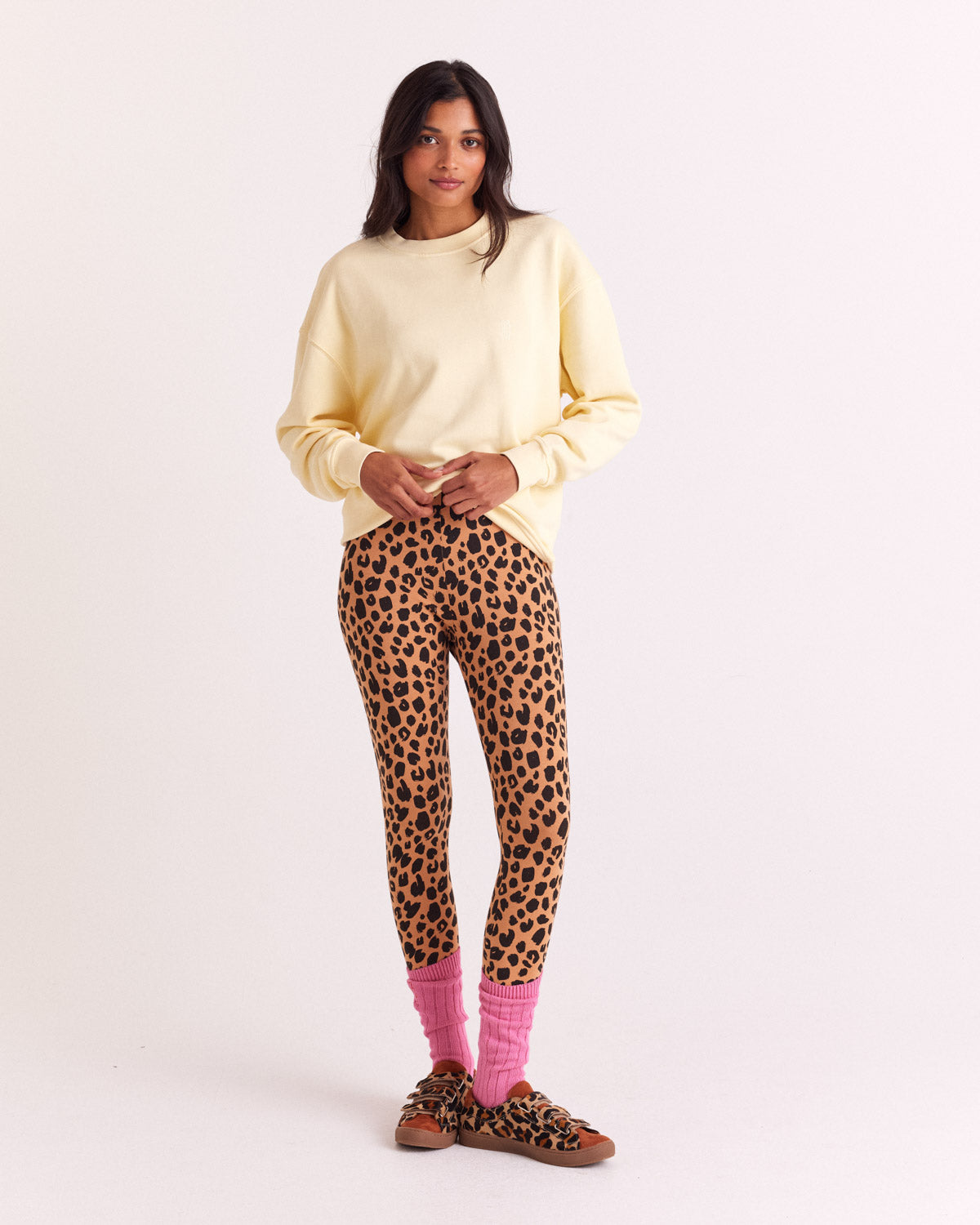 Sweatshirt Virgile yellow butter