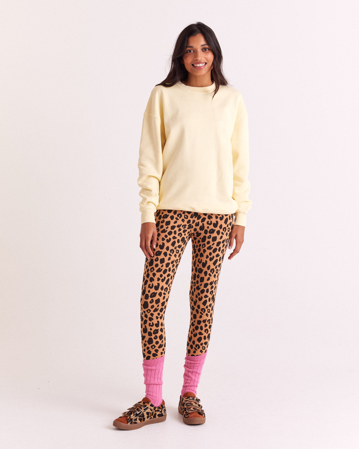 Sweatshirt Virgile yellow butter