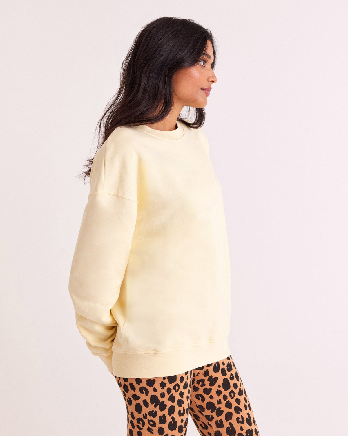 Sweatshirt Virgile yellow butter