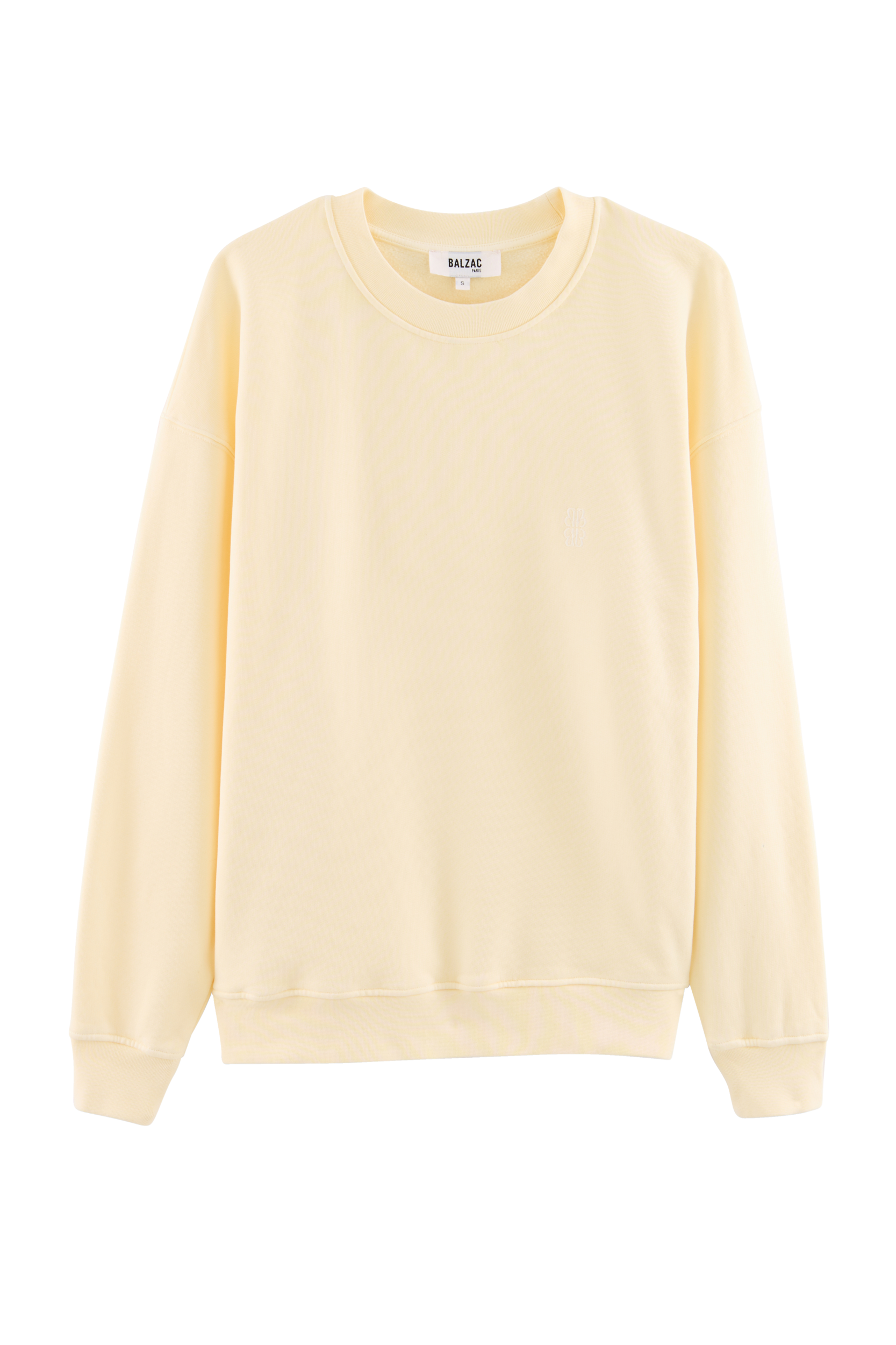 Sweatshirt Virgile yellow butter