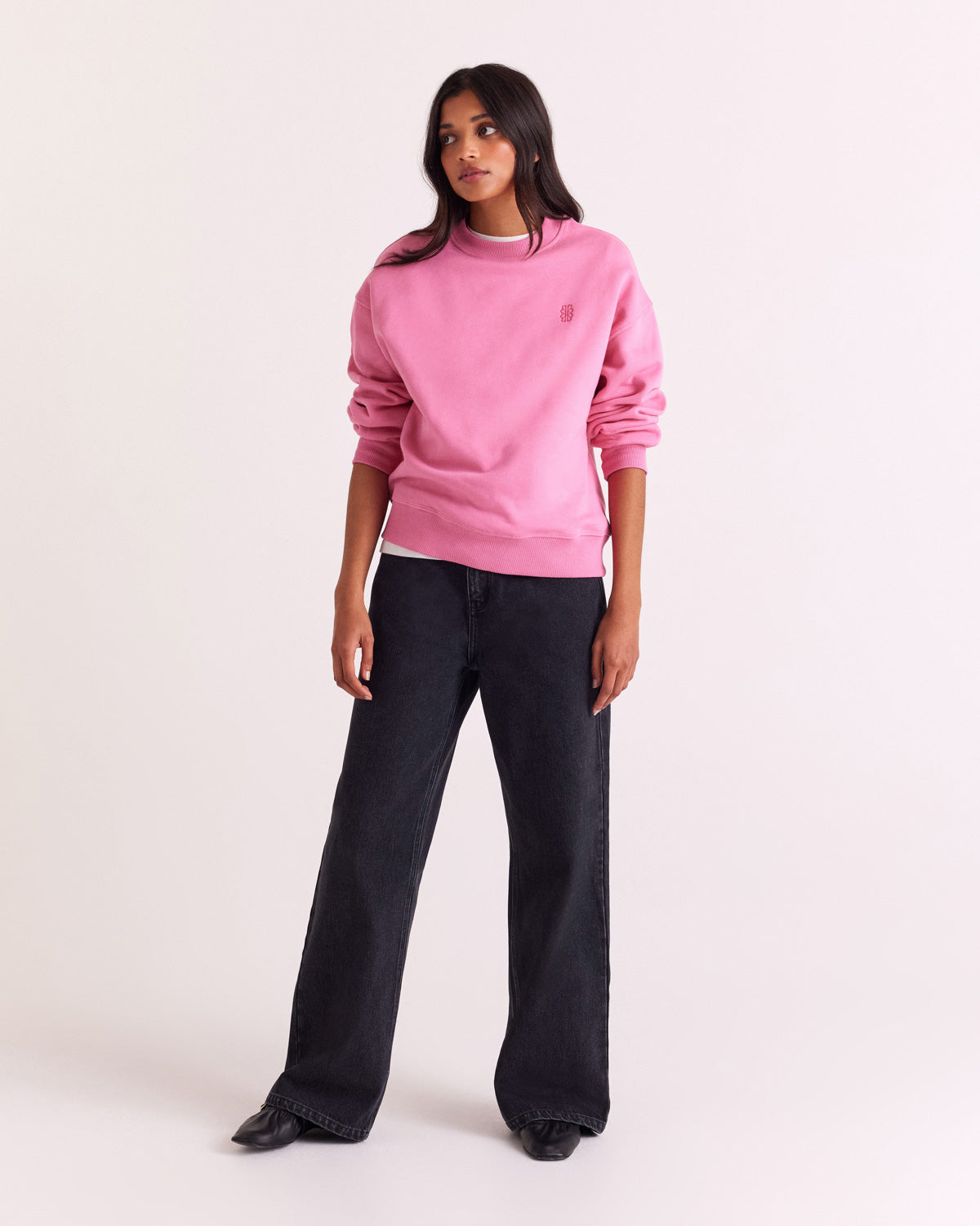 Sweatshirt Virgile pink bright