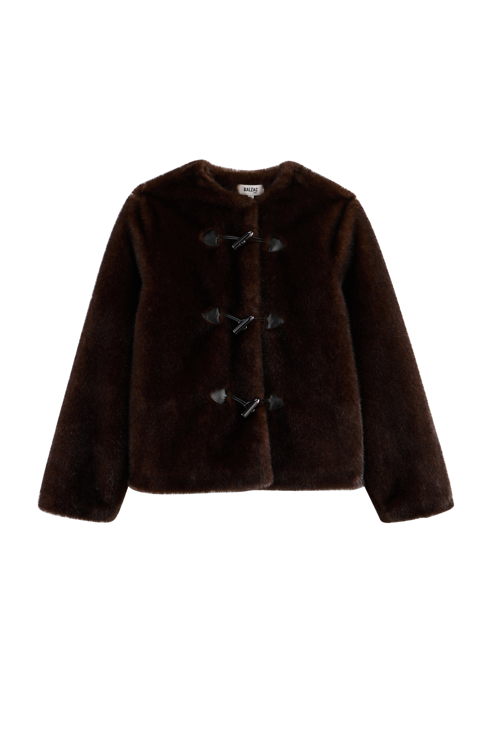 Coat Carla chocolate
