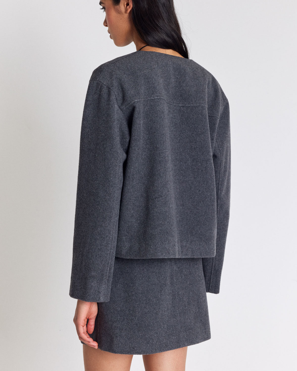 Vareuse Carmina gris cendré