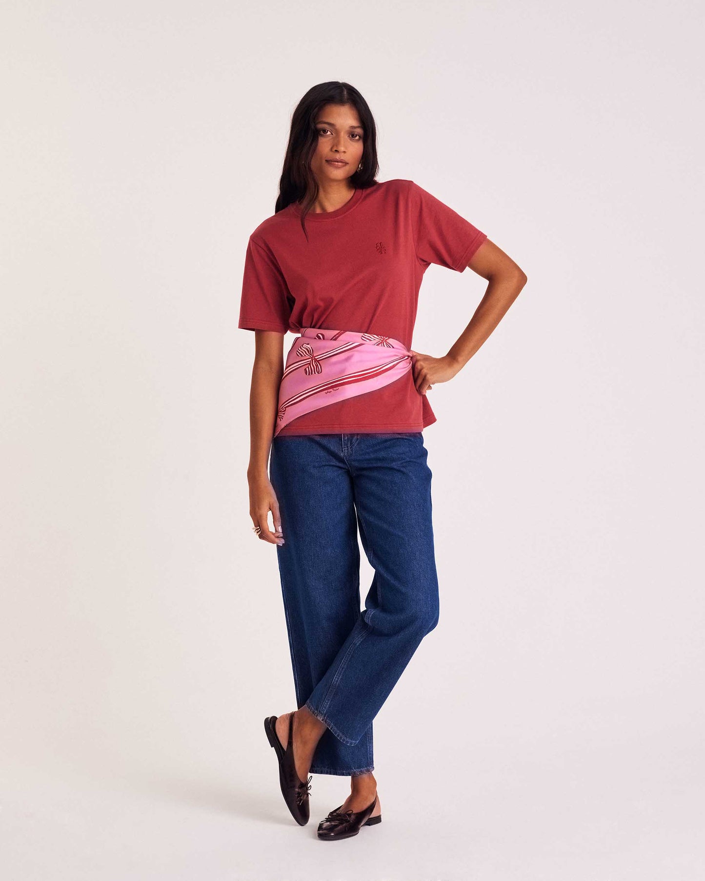 Tee Shirt Bree Terracotta