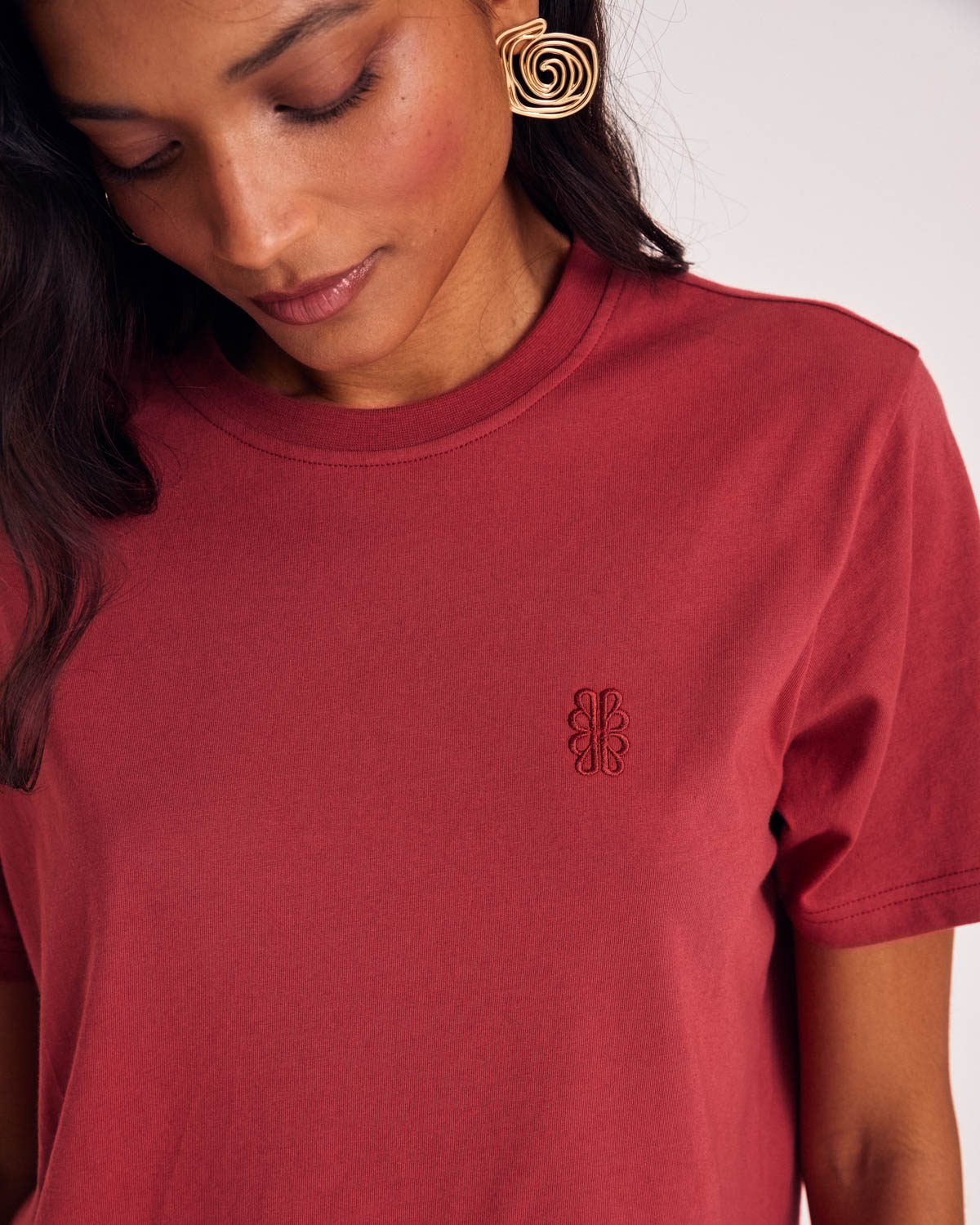 Tee Shirt Bree Terracotta