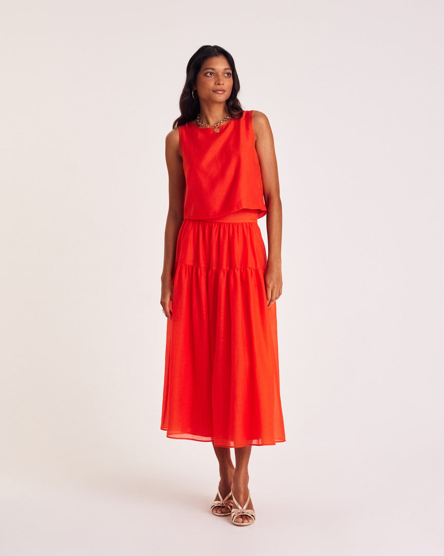 Top Roda orange