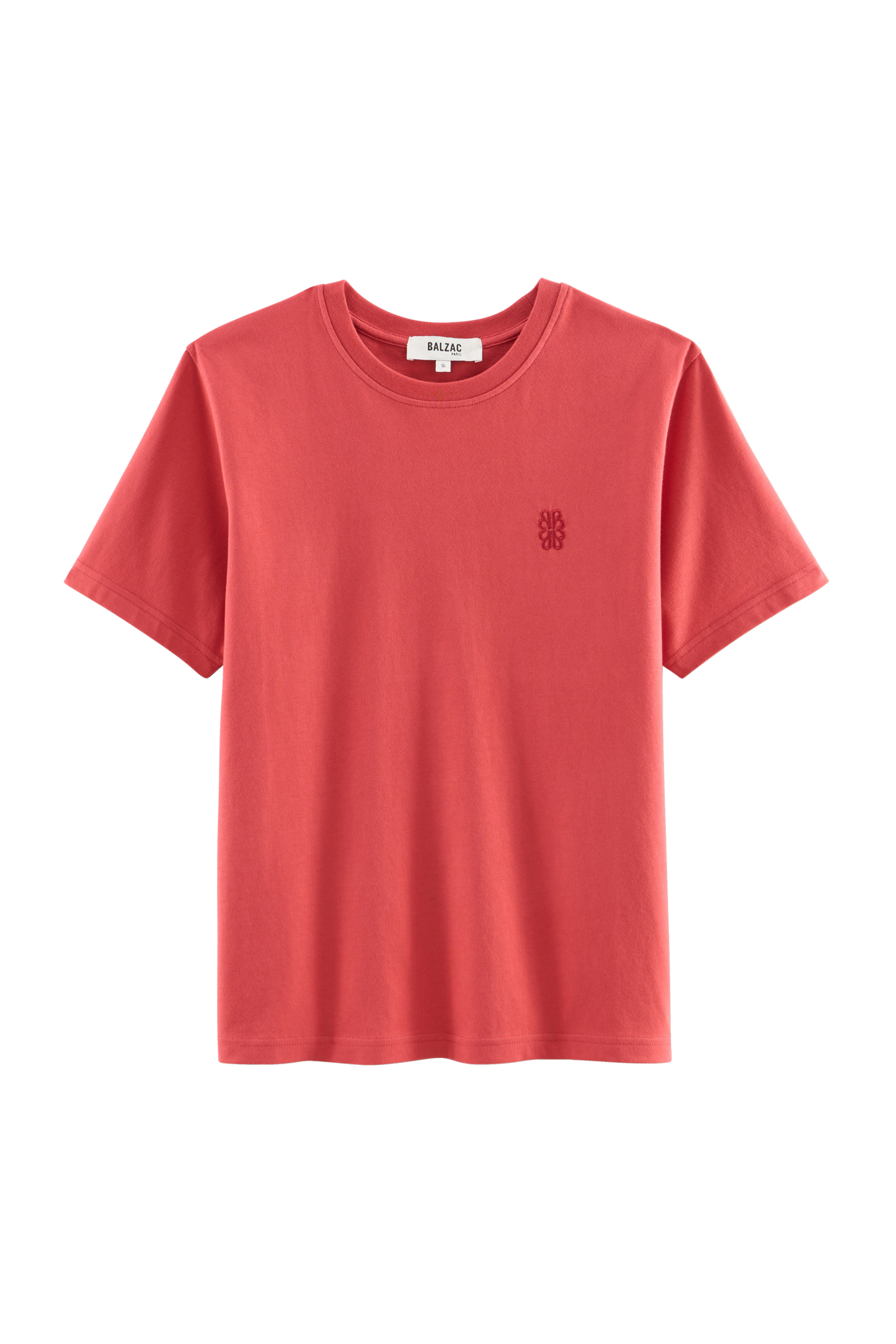 Tee-shirt Bree brodé terracotta