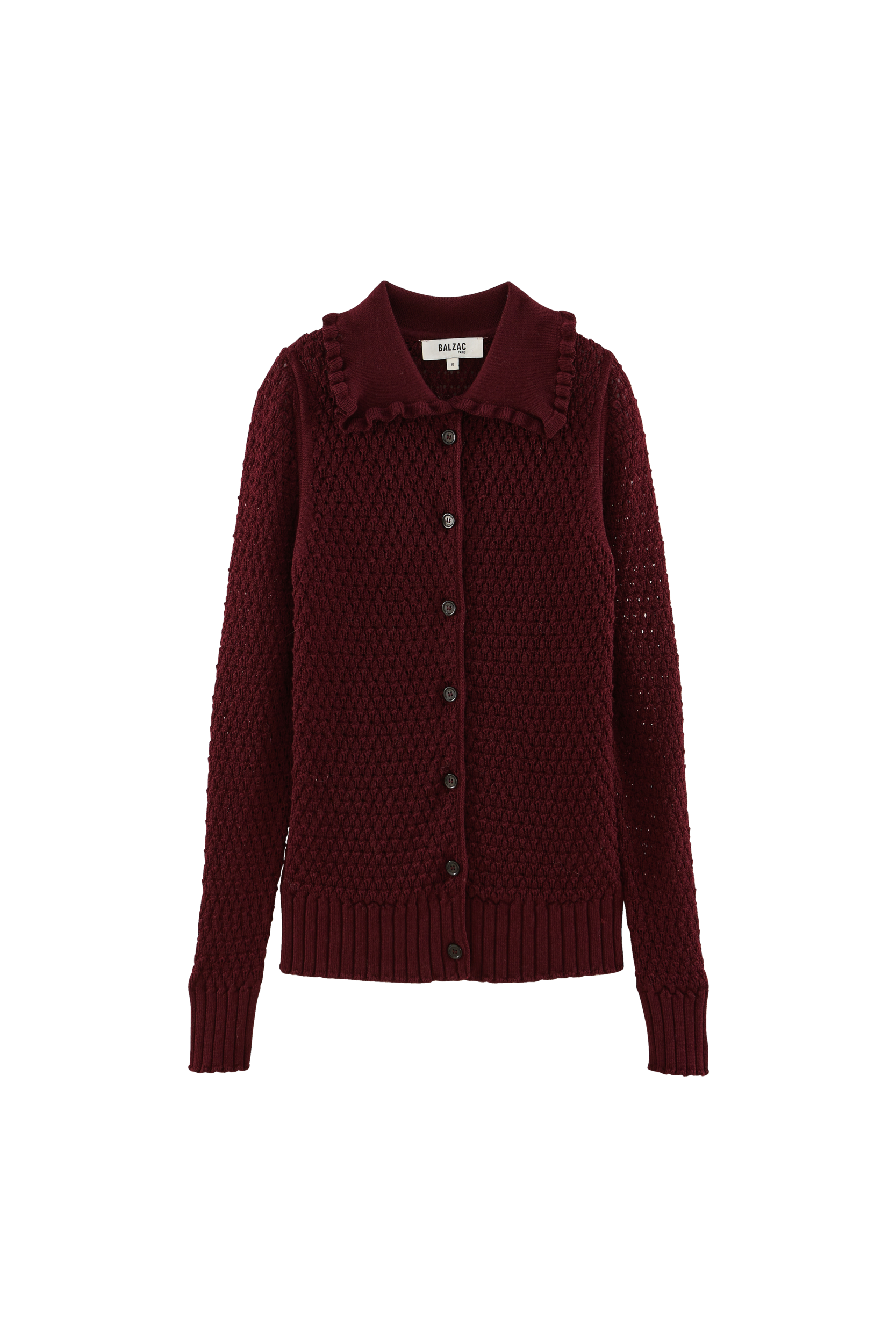 Cardigan Heloise burgundy