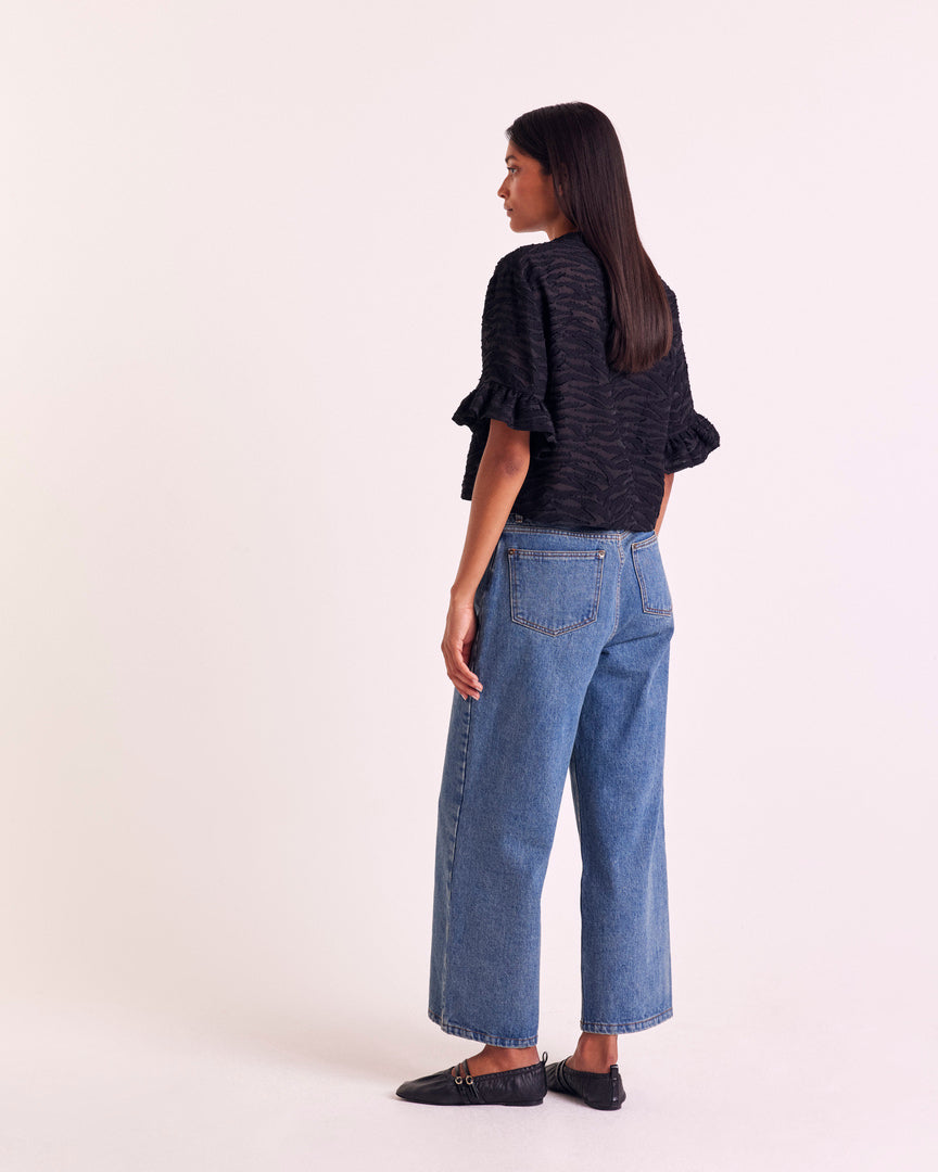 Blouse Constantine zèbre noir