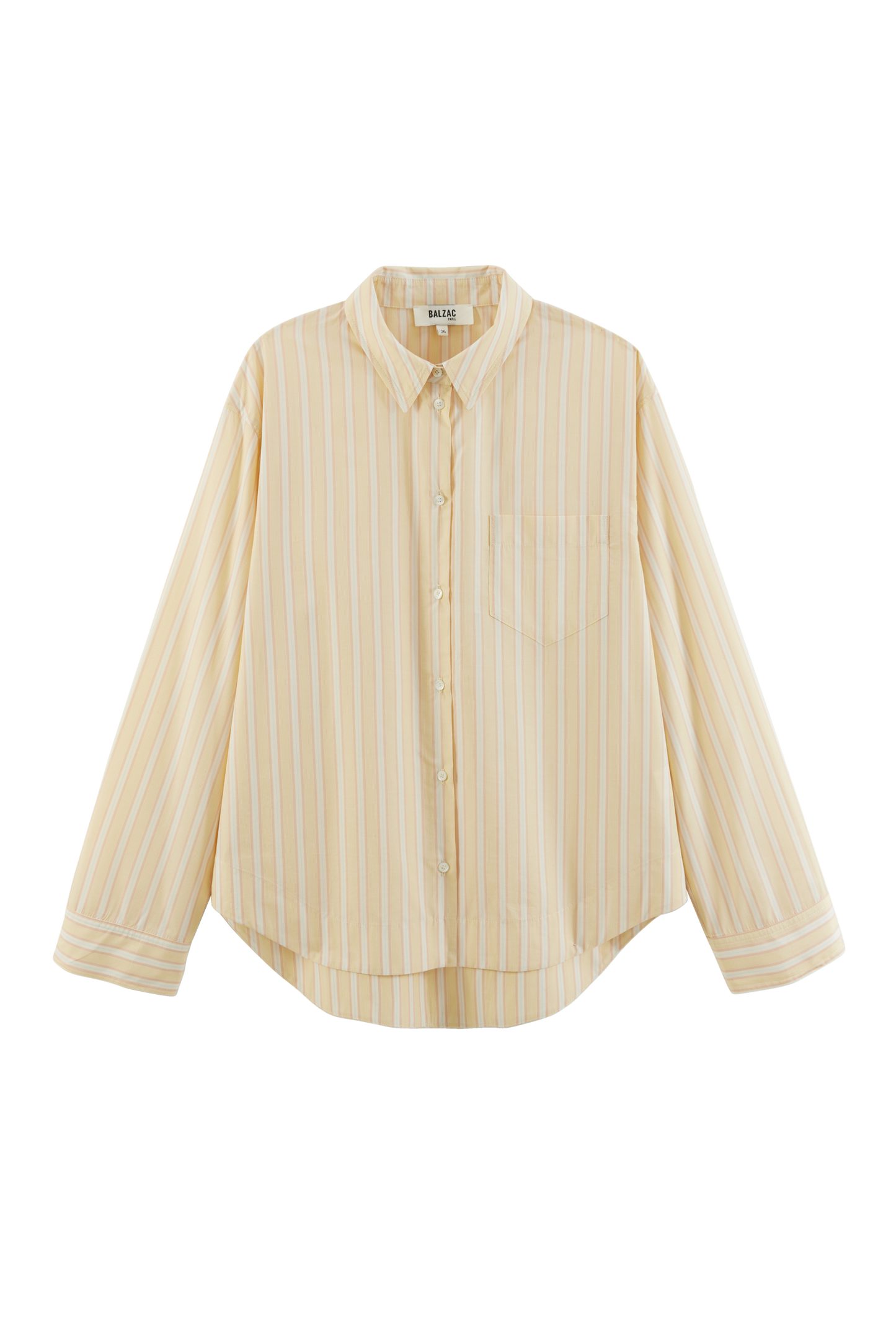 Paloma yellow striped shirt