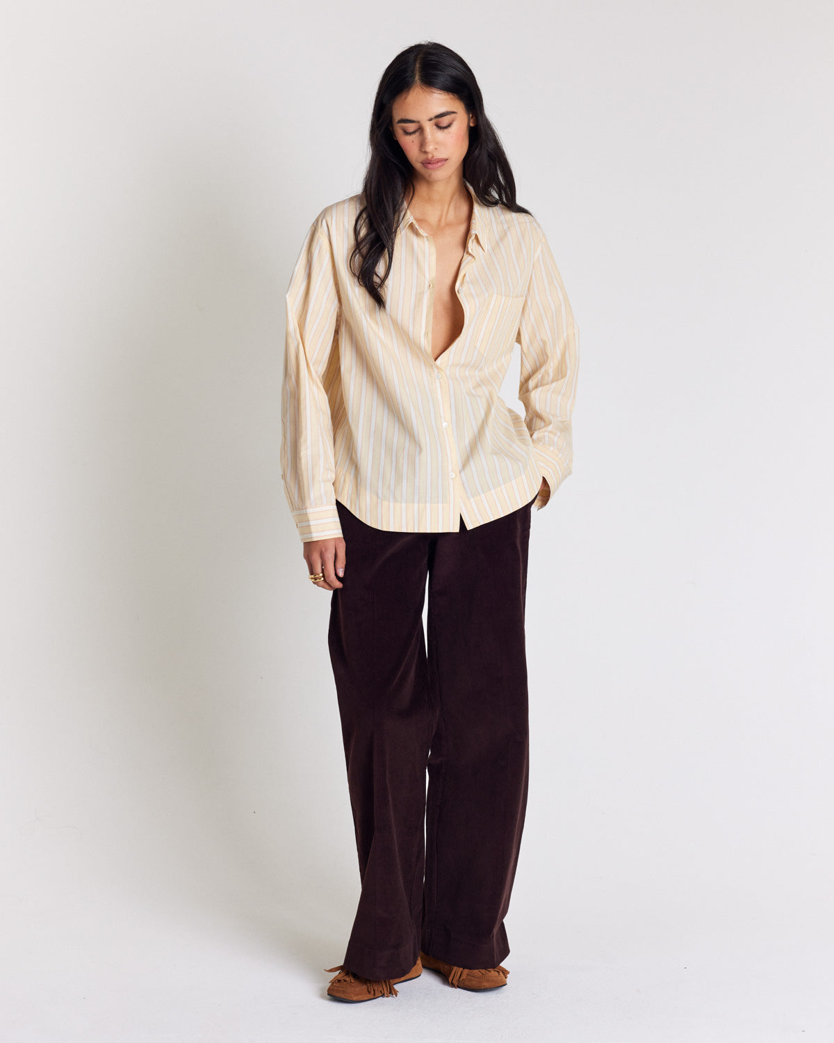Pants Siméon velvet chocolate