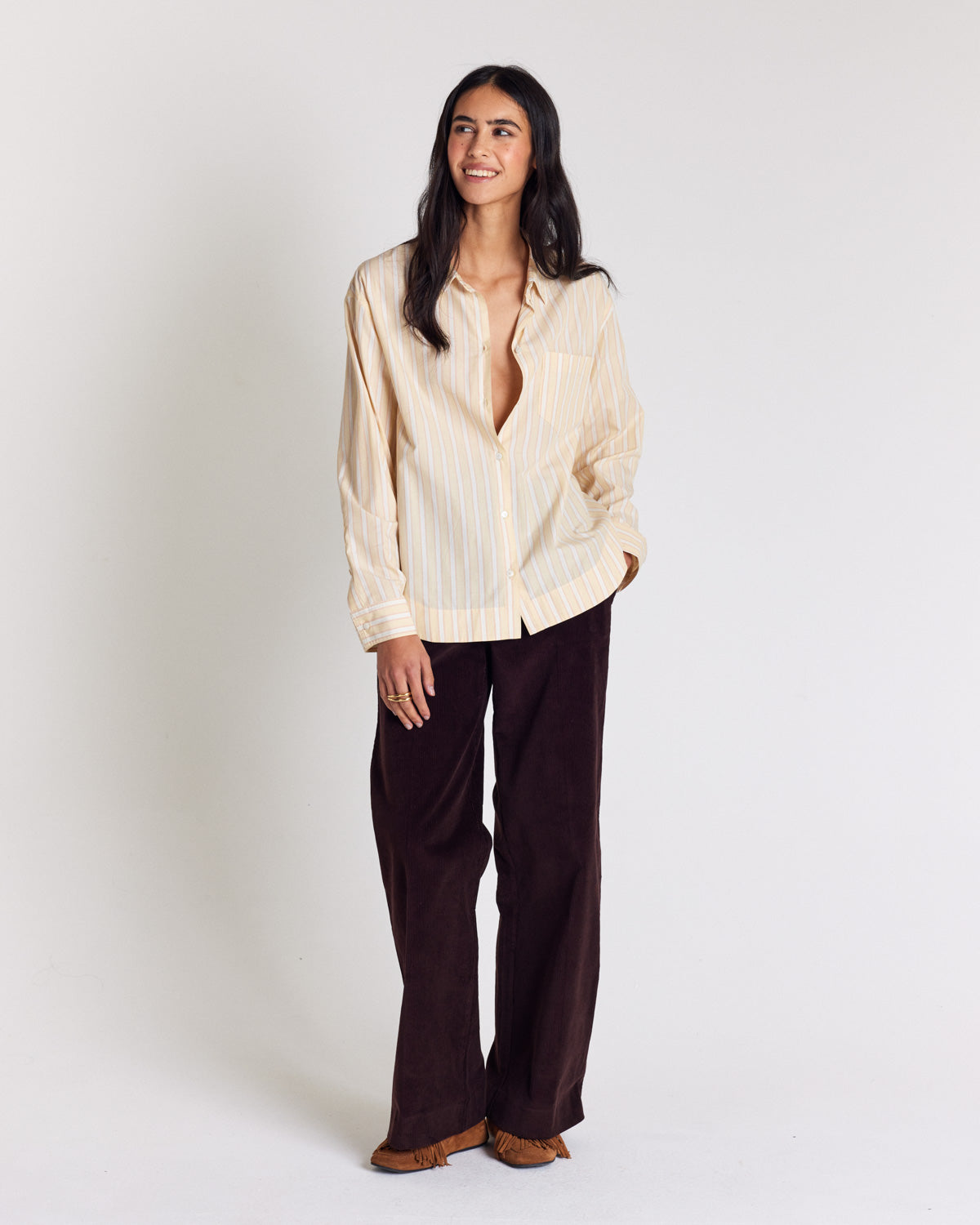 Pants Siméon velvet chocolate