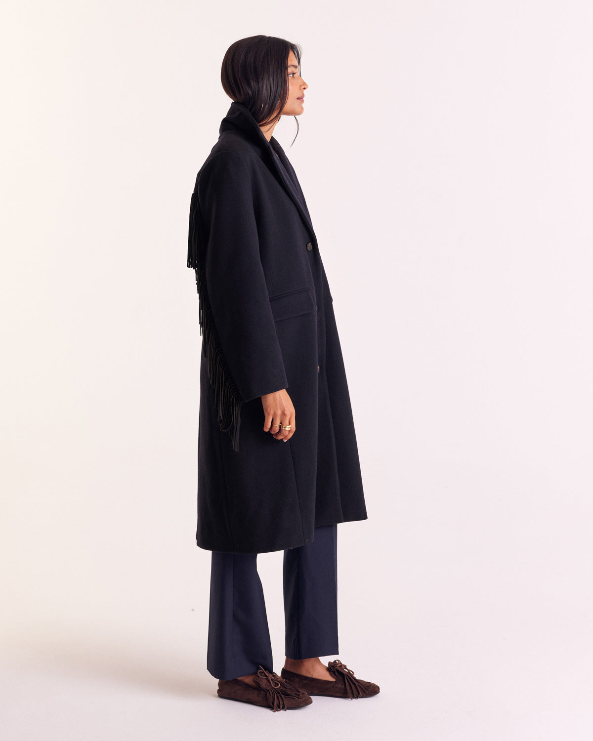 Manteau Marcella bleu marine