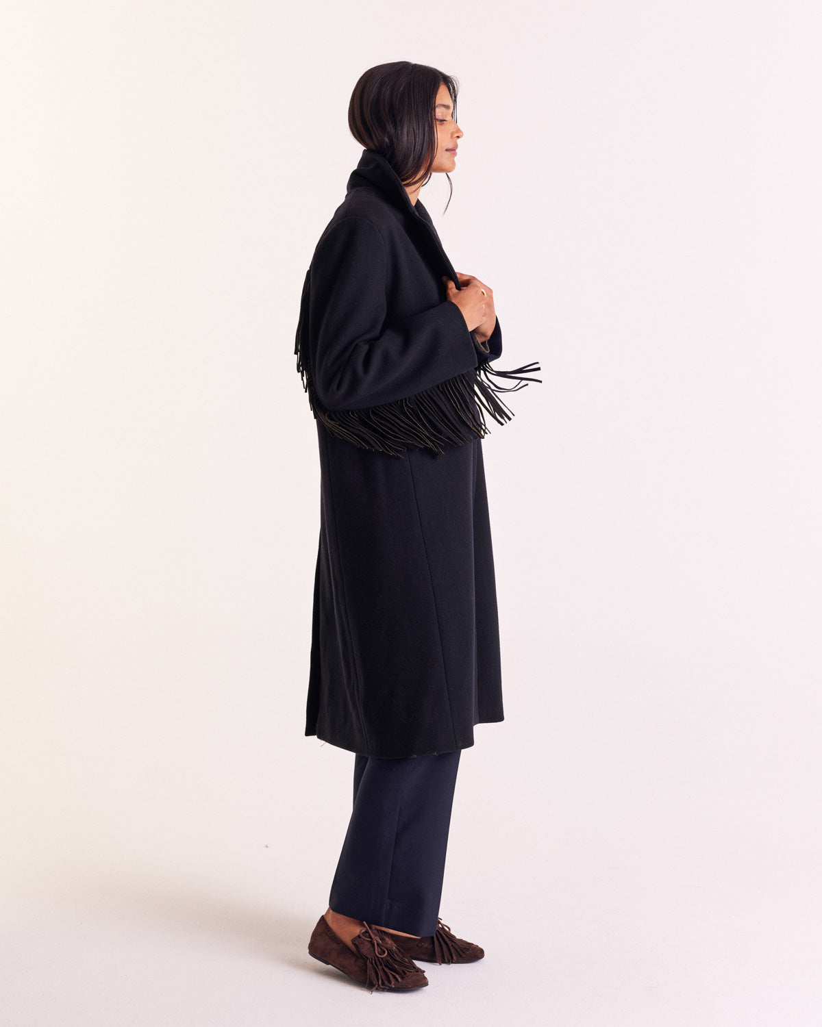 Coat Marcella navy blue