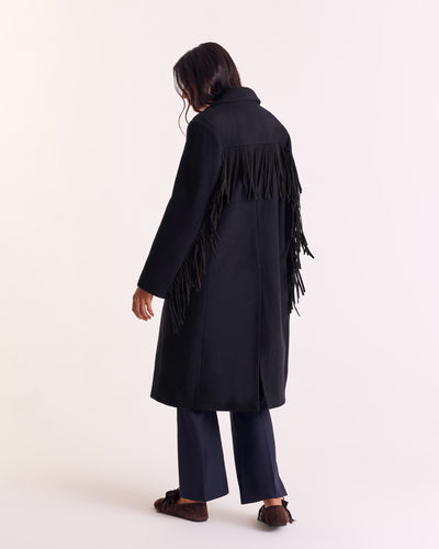 Manteau Marcella bleu marine