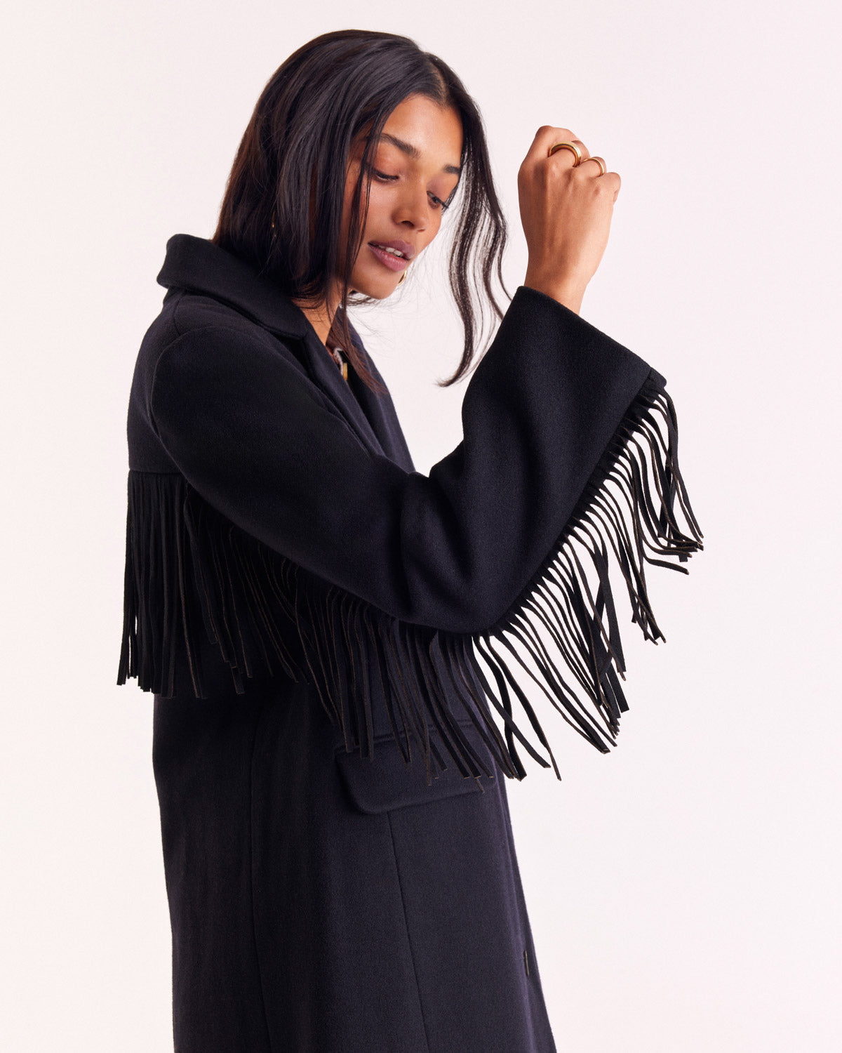 Coat Marcella navy blue