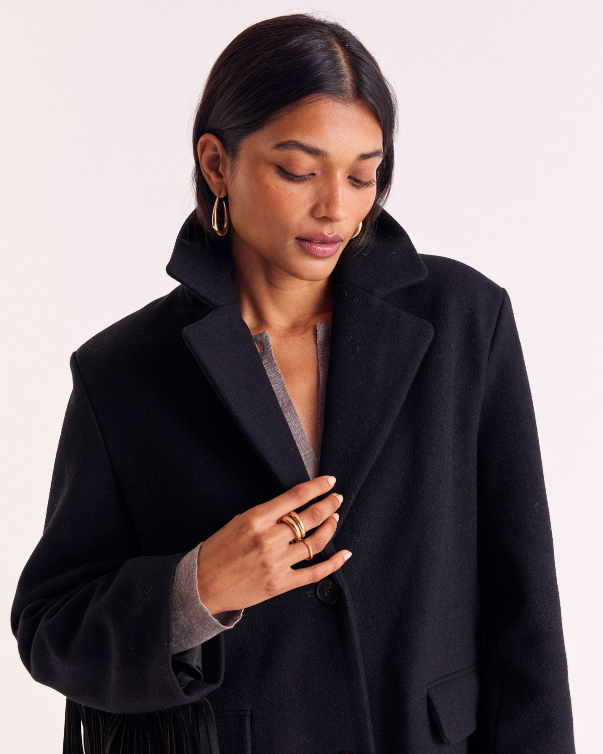 Coat Marcella navy blue