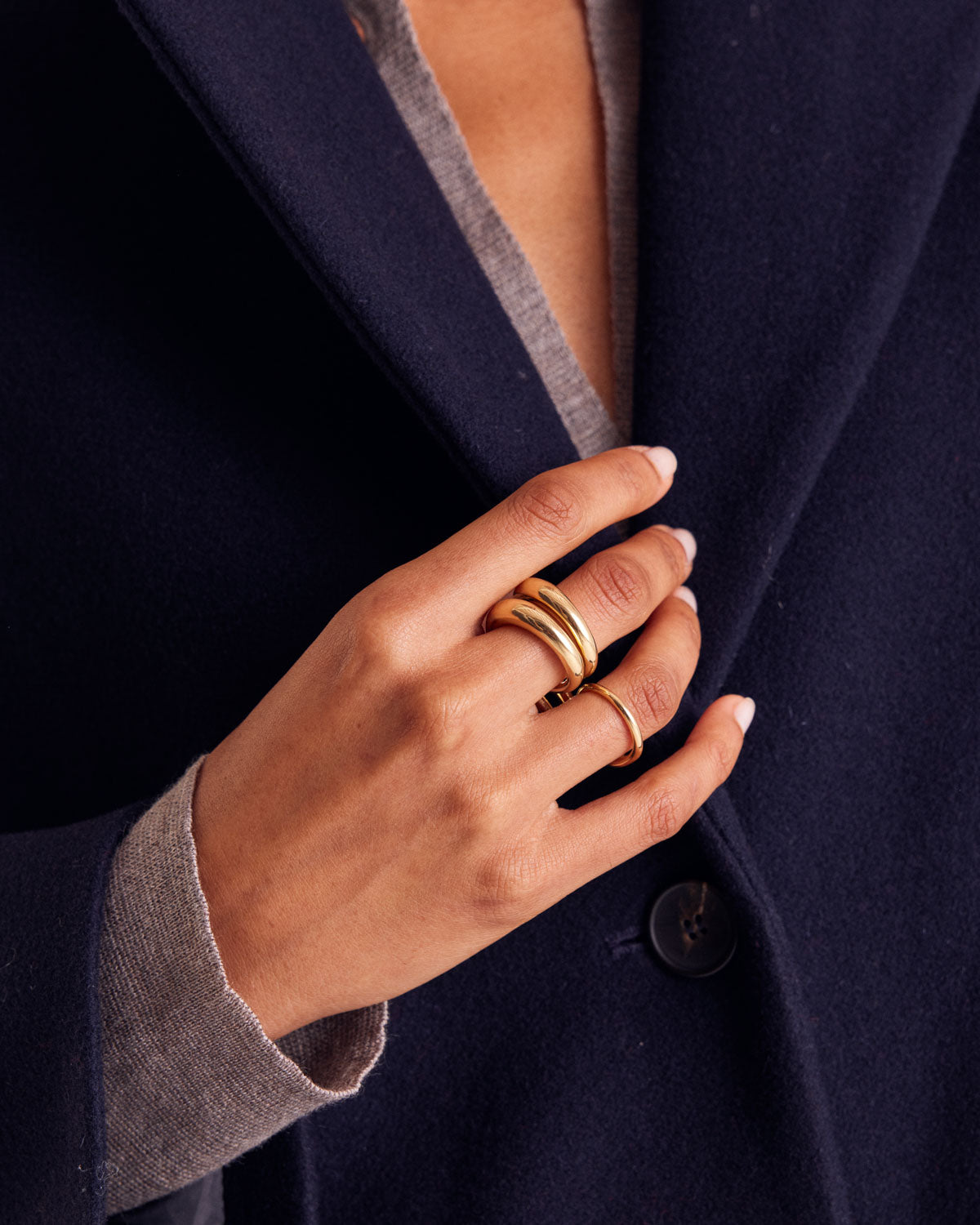 Bague Augustine doré