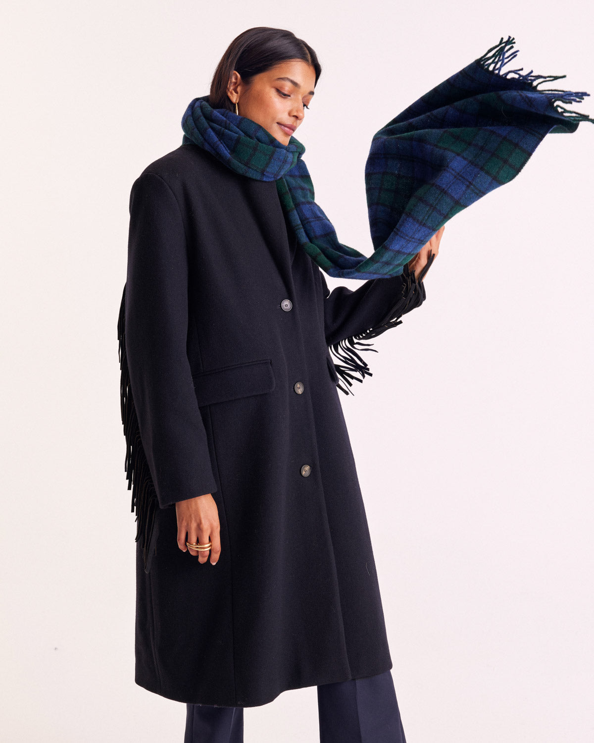 Coat Marcella navy blue