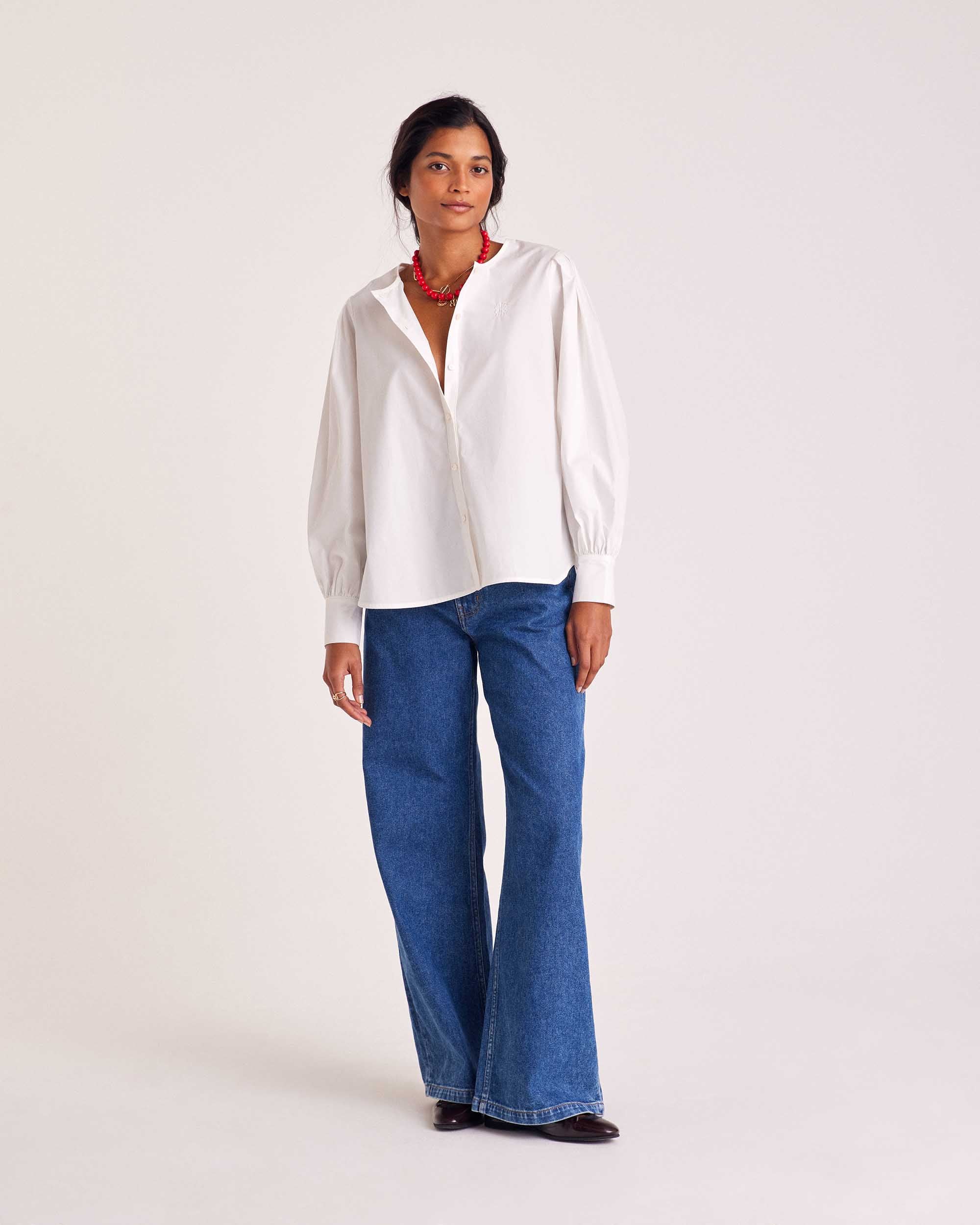 Shirt Adella natural white