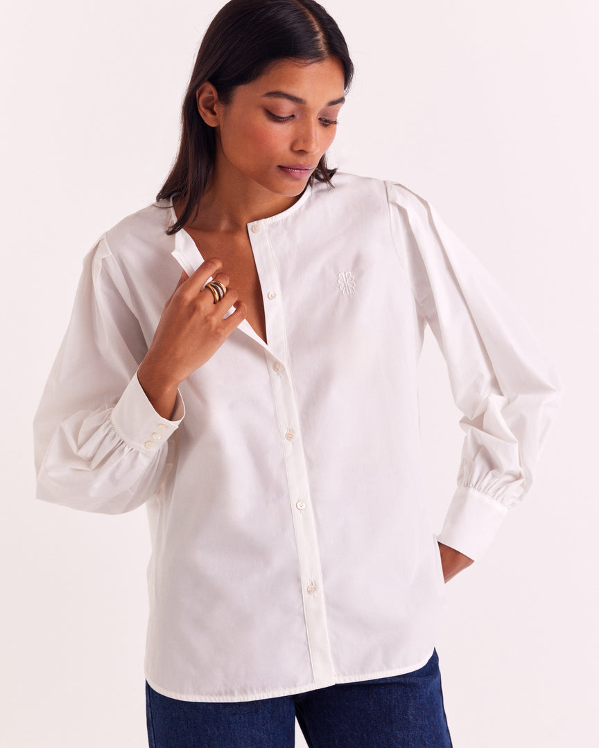 Shirt Adella natural white