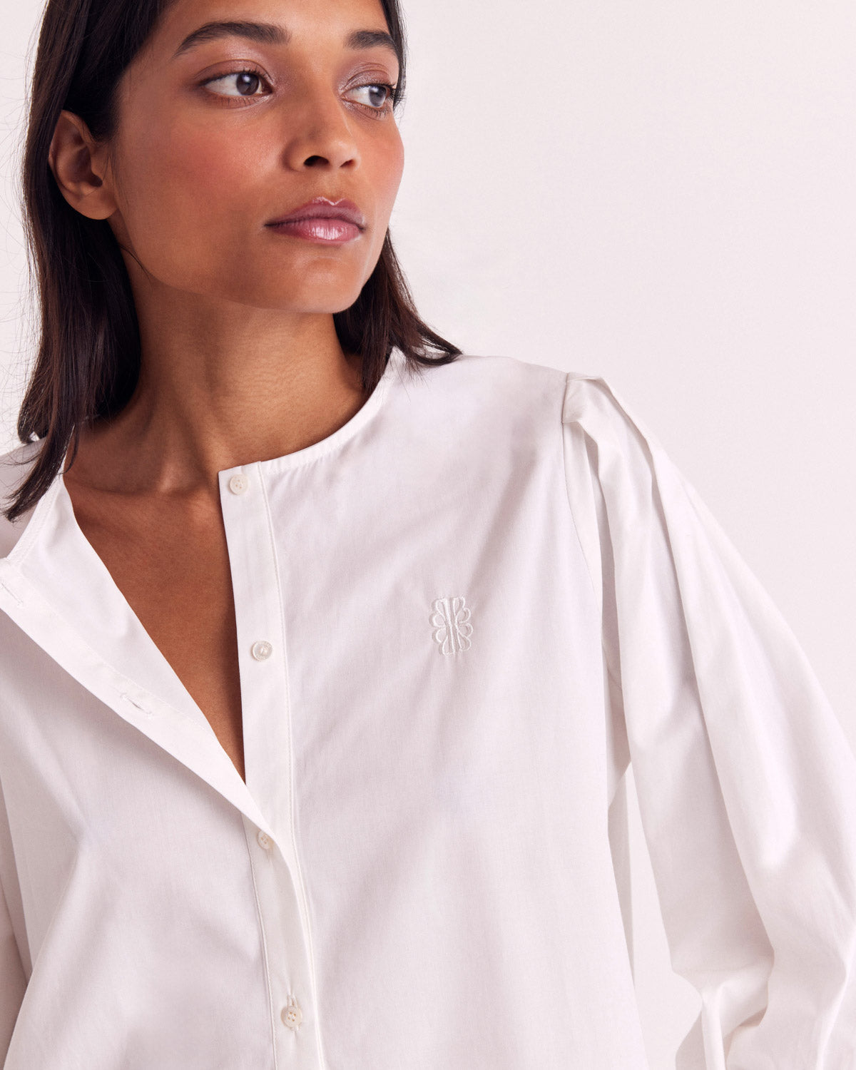 Chemise Adella blanc naturel