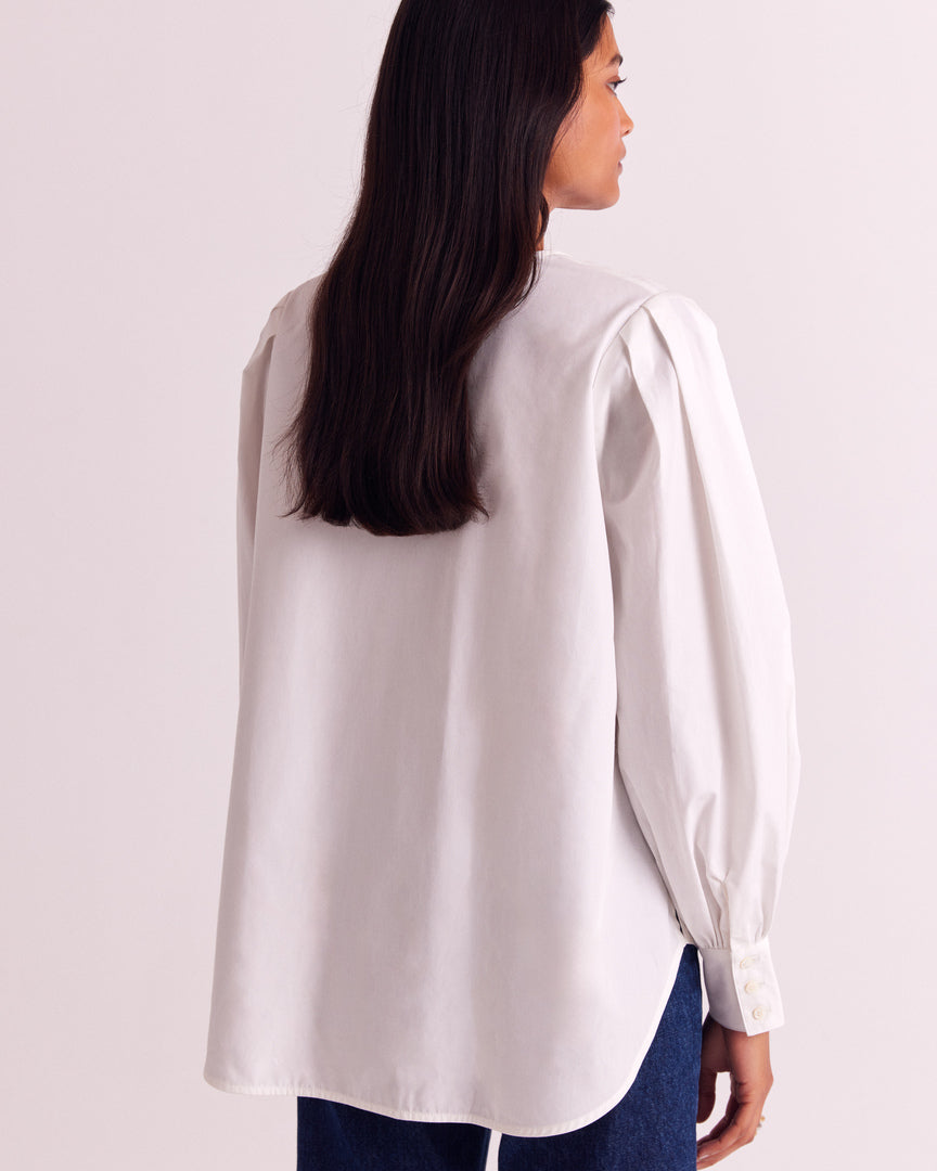 Chemise Adella blanc naturel