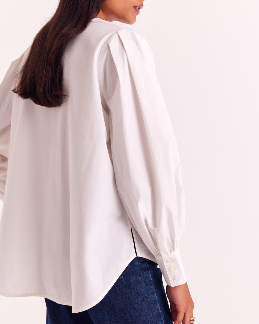 Chemise Adella blanc naturel