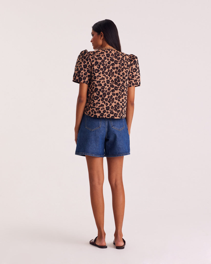 Shorts Triomphe blue midi