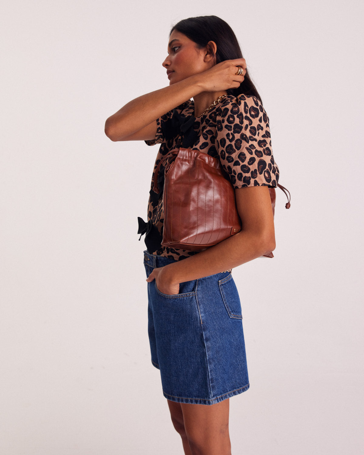 Shorts Triomphe blue midi