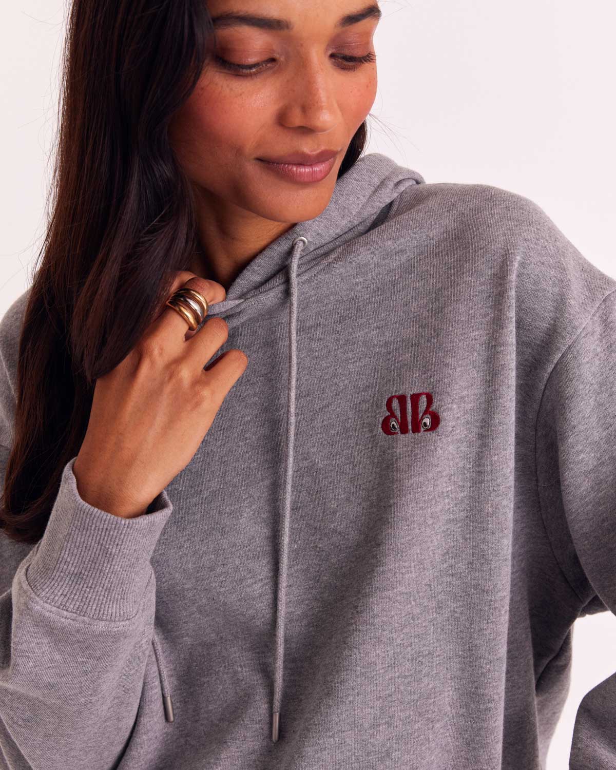 Sweatshirt Aubin BP eyes heather gray