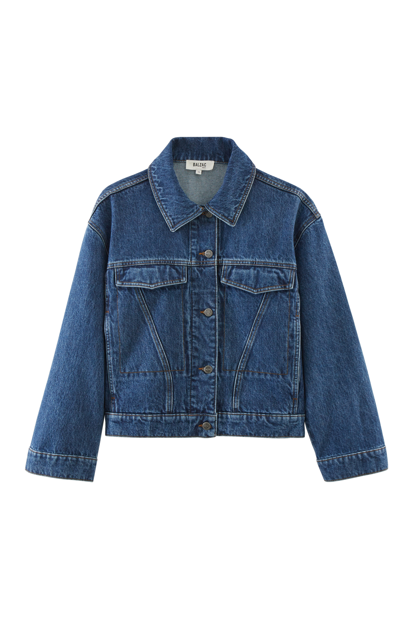 Veste Andrea bleu fumé