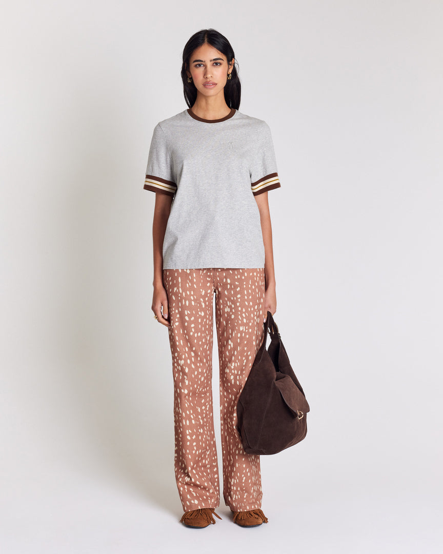 Tee-shirt Tom gris chiné