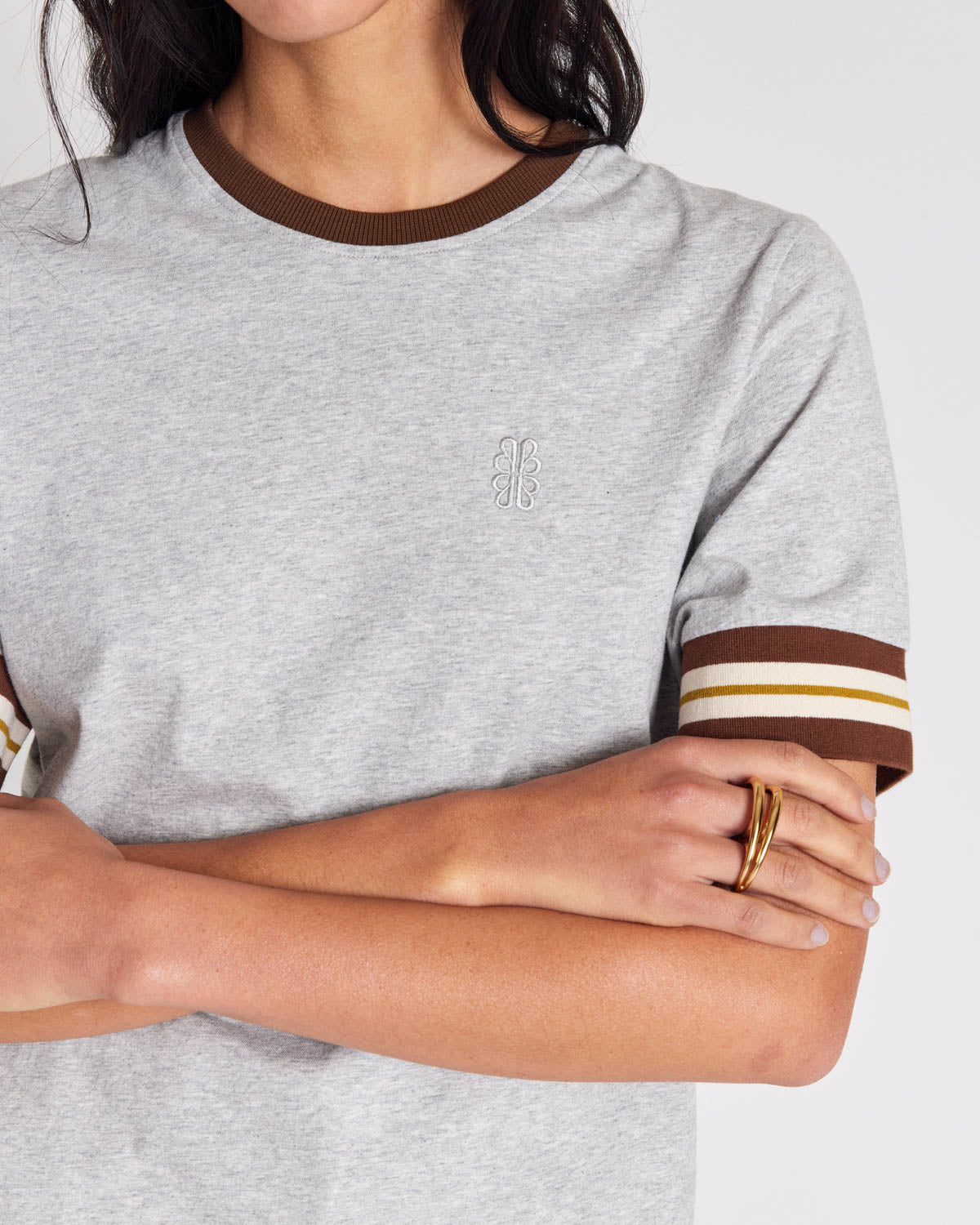 Tee-shirt Tom gris chiné