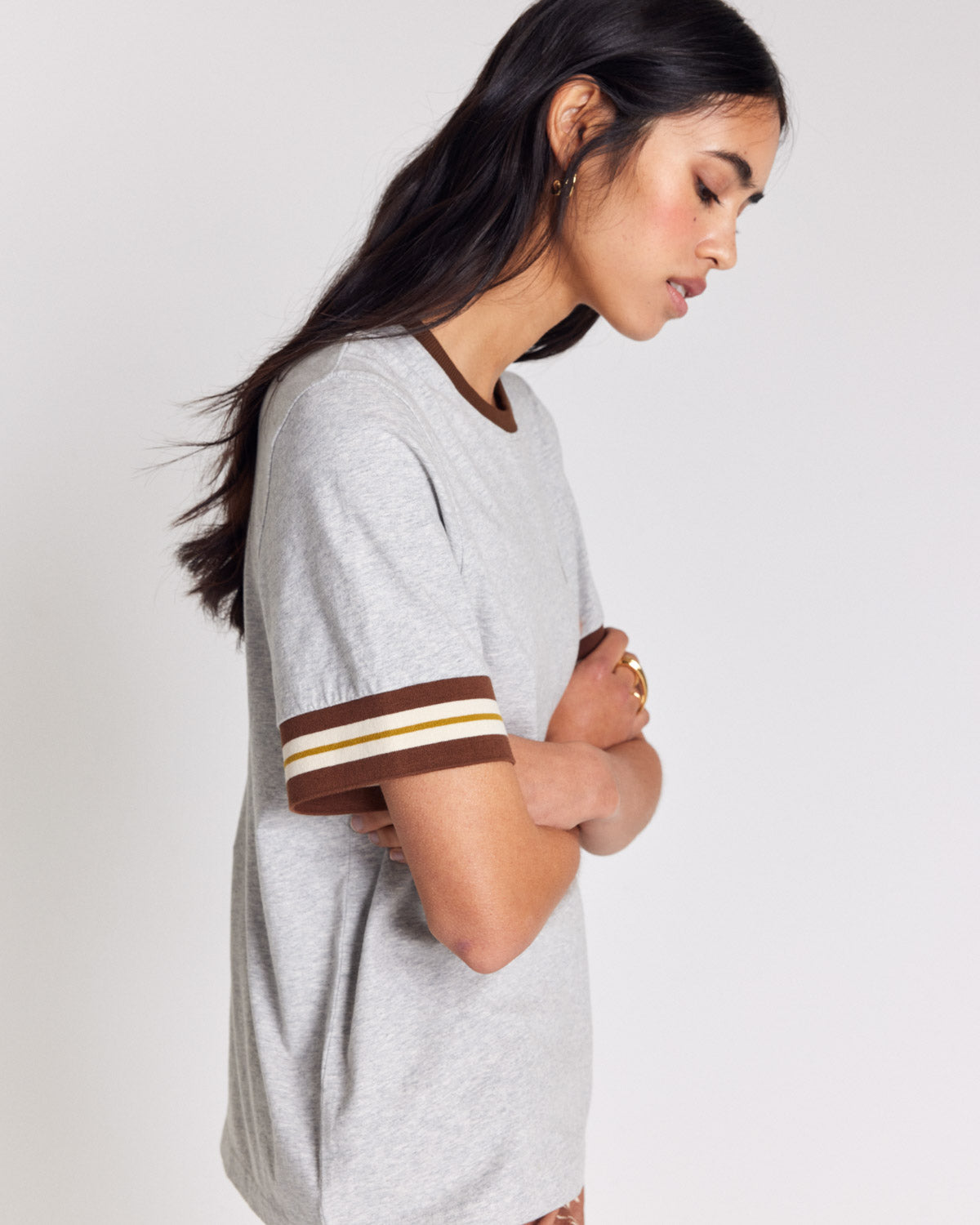 Tee-shirt Tom gris chiné