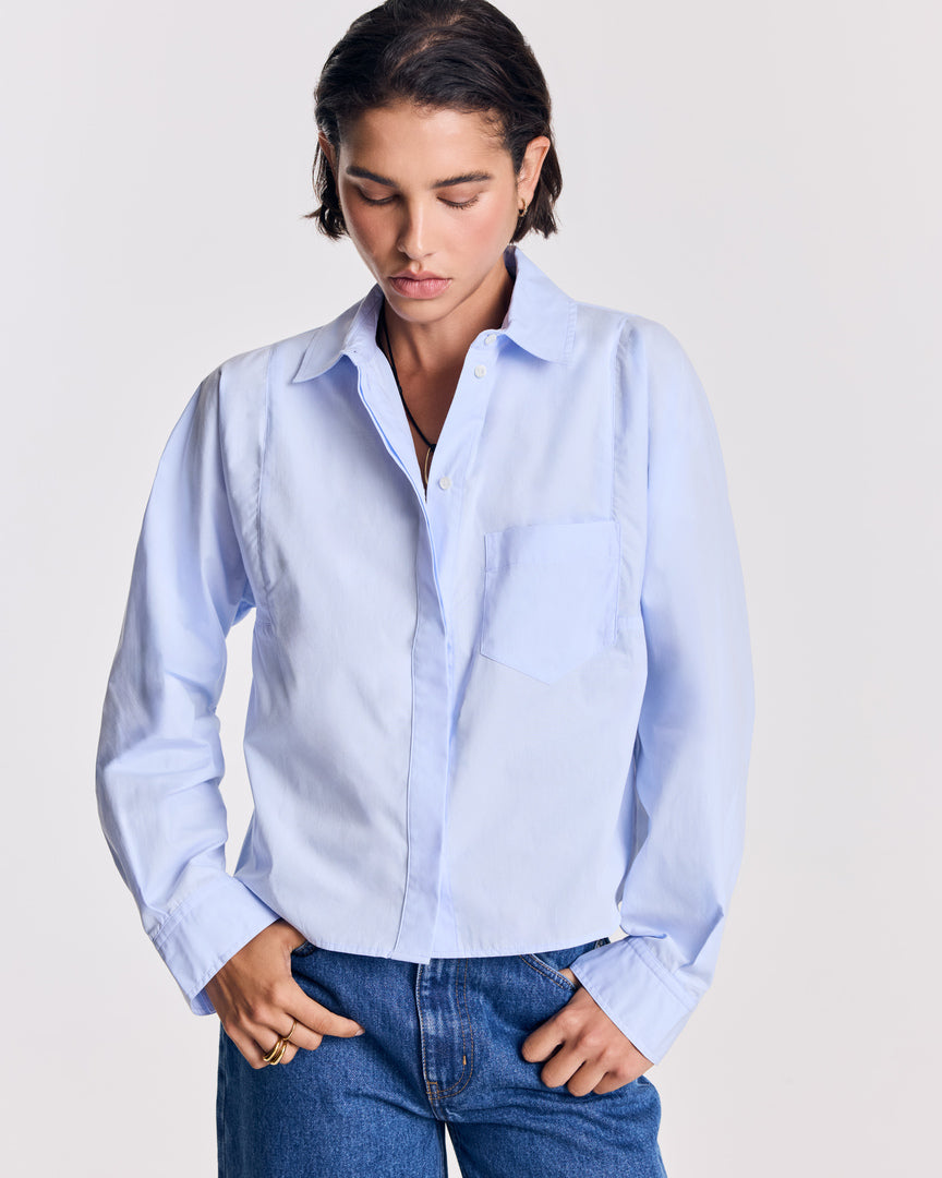 Sky blue Eustache shirt