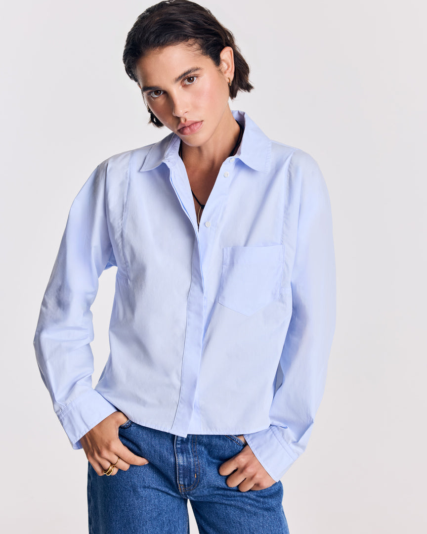 Sky blue Eustache shirt