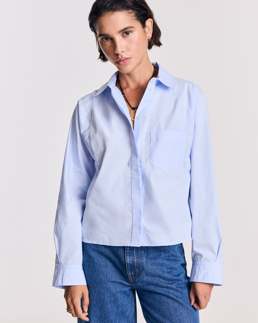 Sky blue Eustache shirt